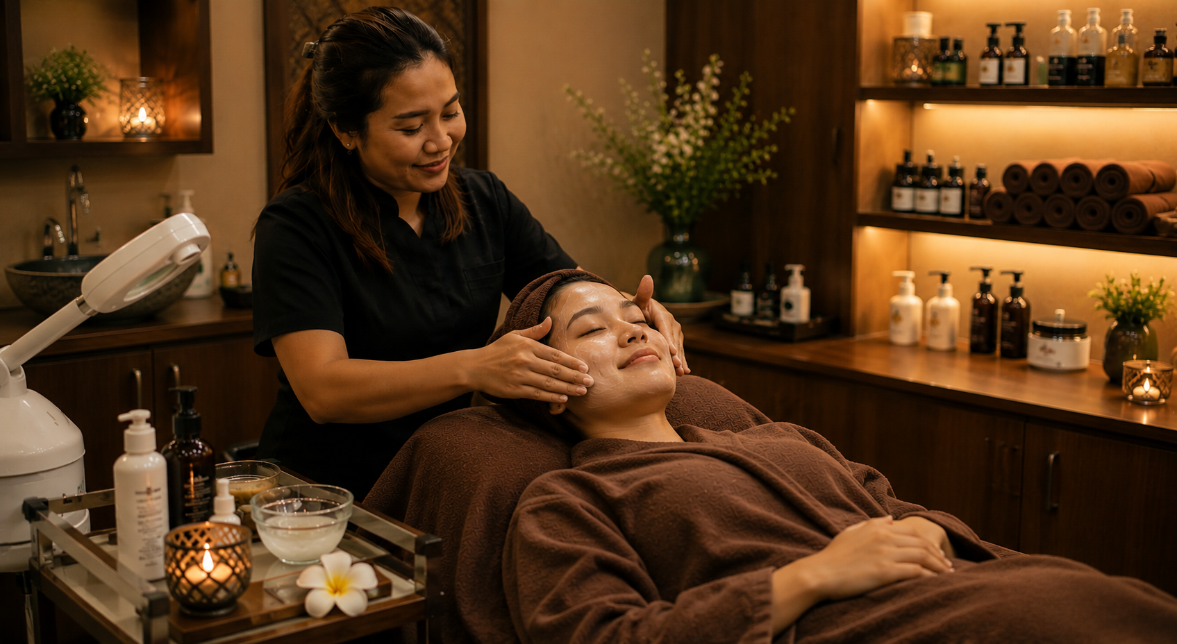 facial + totok wajah